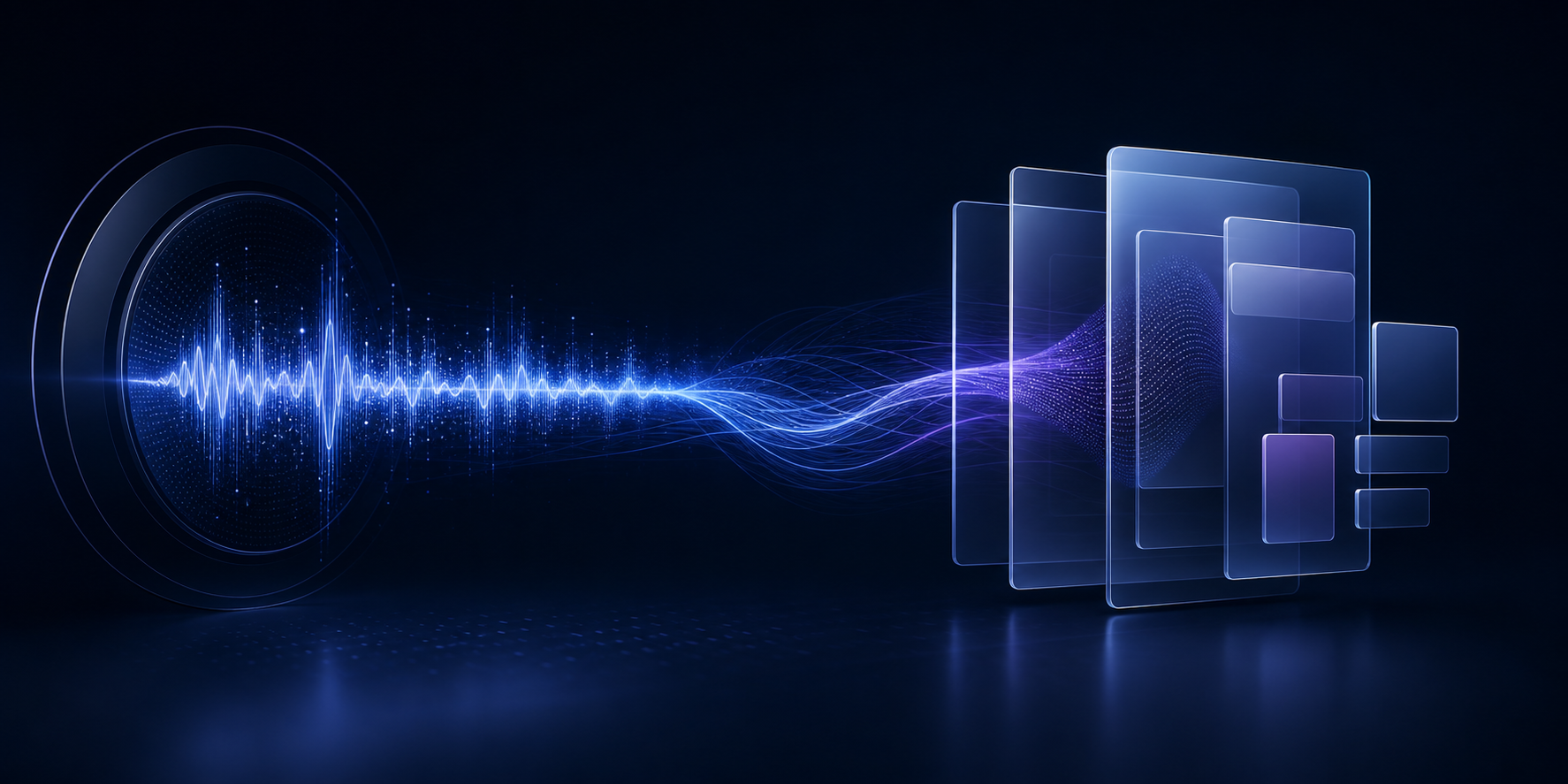 Audio becoming structured records